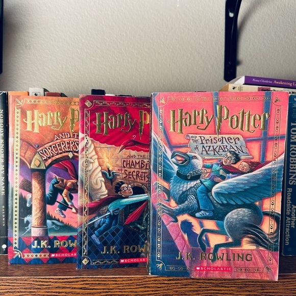 Harry Potter Books 1, 2, & 3 - Picture 2 of 3